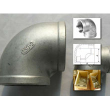 Cotovelo de tubo de aço inoxidável, 1/2 a 72 polegadas / SCH 10 a XXS / ASME / ANSI / DIN